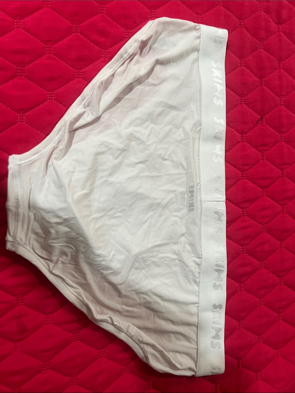 SKIMS Men's White Cotton Briefs. NWOT - Picture 3 of 5